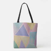 Serene Abstracts: A Pastel Dream Tasche (Rückseite)