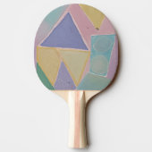 Serene Abstracts: A Pastel Dream Tischtennis Schläger (Rückseite)