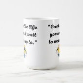 Serene Abstrakt Coffee Tasse (Zentrum)