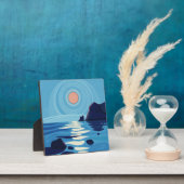 Serene Abstrakt Seascape Art Fotoplatte (InSitu)