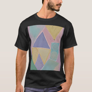 Serene Abstraktionen: Ein Pastelltraum T-Shirt