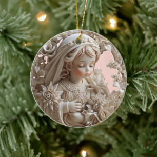 Serene Angel Ornament
