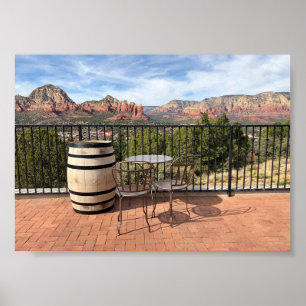 Serene Arizona Berglandschaft Poster