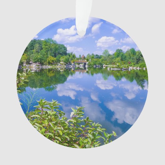 Serene auf Erden und im Himmel Ornament (Vorderseite)