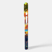 Serene Autumn Lake Case-Mate iPhone Hülle (Rückseite / Links)