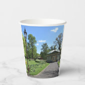 Serene Ballarat Botanischer Garten Pappbecher (Rückseite)