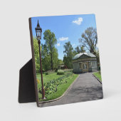 Serene Ballarat Botanischer Garten Plaque Fotoplatte (Vorderseite)