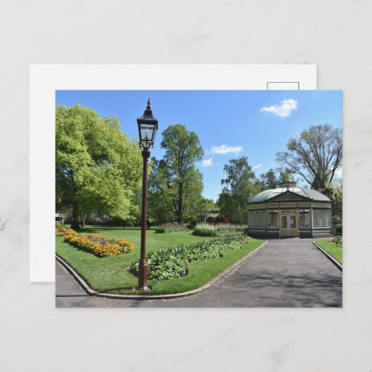 Serene Ballarat Botanischer Garten Postkarte (Vorne/Hinten)