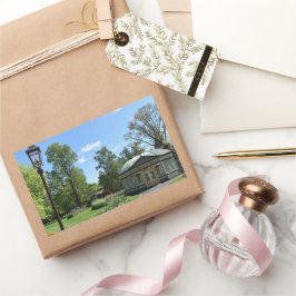 Serene Ballarat Botanischer Garten Rechteckiger Aufkleber