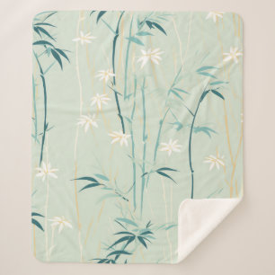 Serene Bamboo Blossom Asian  (9) Sherpadecke