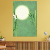 Serene Bamboo Sky Leinwanddruck (Insitu (Wohnzimmer))