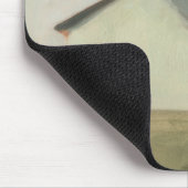 Serene Barn - Off-White Mousepad (Ecke)