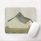 Serene Barn - Off-White Mousepad (Mit Mouse)