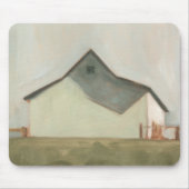 Serene Barn - Off-White Mousepad (Vorne)