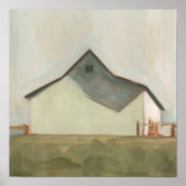 Serene Barn - Off-White Poster (Vorne)