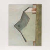 Serene Barn - Off-White Puzzle (Vertikal)