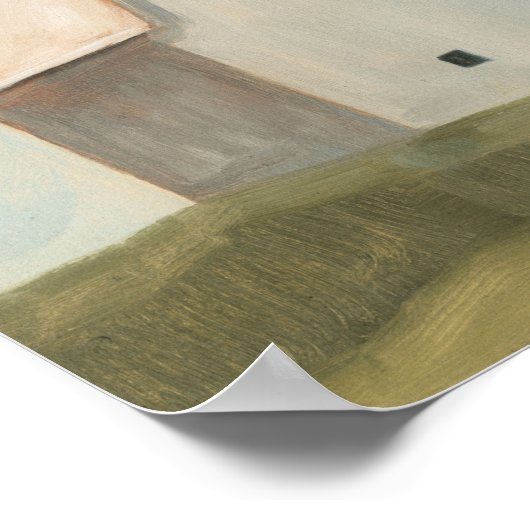 Serene Barn Poster (Ecke)