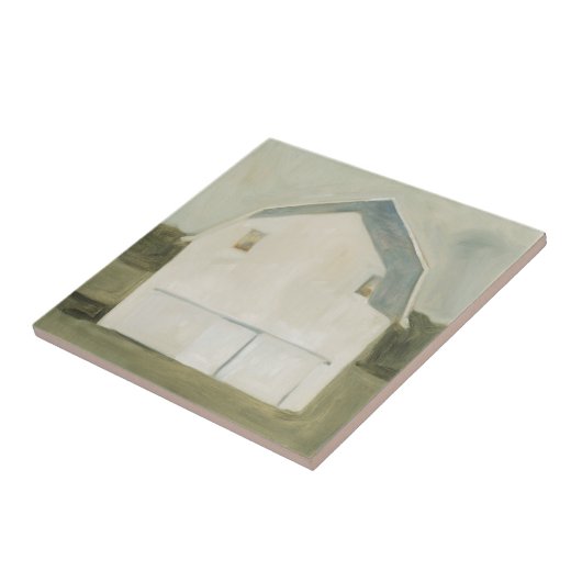 Serene Barn - White Fliese (Seite)