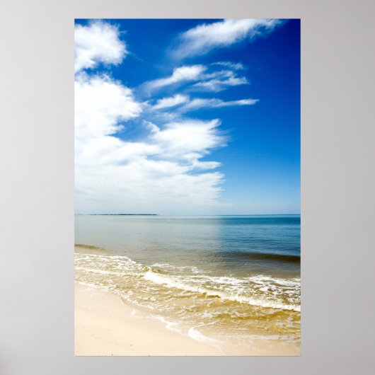 Serene Beach Poster (Vorne)