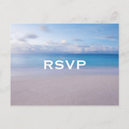 Serene Beach UAWG Postcard Einladungspostkarte
