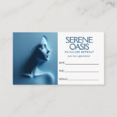 Serene Beauty Skincare, Massage, Wellness-Center E Terminkarte (Vorderseite)
