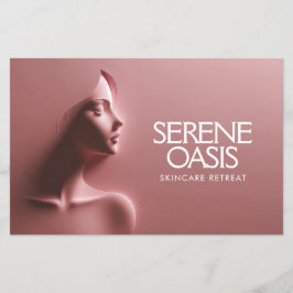 Serene Beauty Skincare, Massage, Wellness-Center R Flyer