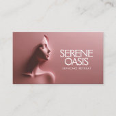 Serene Beauty Skincare, Massage, Wellness-Center R Visitenkarte (Vorderseite)