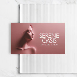 Serene Beauty Skincare, Massage, Wellness-Center R Visitenkarte