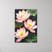 Serene Blossoms Leinwanddruck (Vorderseite)