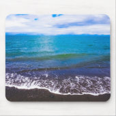 Serene Blue Ocean Waves Mousepad (Vorne)