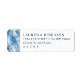 Serene Blue Winter Trees (Vorne)