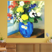 Serene Blume Vase Artwork Leinwanddruck (Insitu (Wohnzimmer))