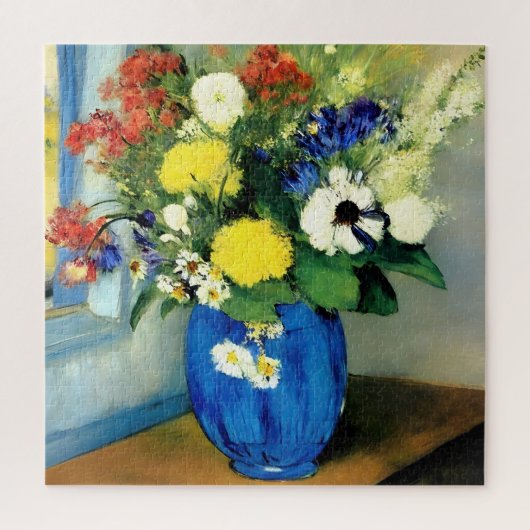 Serene Blume Vase Artwork Puzzle (Vertikal)