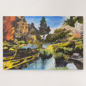 Serene Brook von Gary Poling Puzzle (Horizontal)
