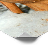 Serene Buddha Gesicht Poster (Ecke)