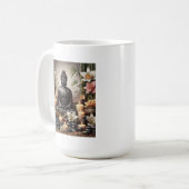Serene Buddha in der Tasse des Gebets (Vorderseite Links)