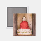 Serene Buddha Magnet (Vorderseite/Rückseite)