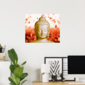 Serene Buddha Poster (Heimbüro)