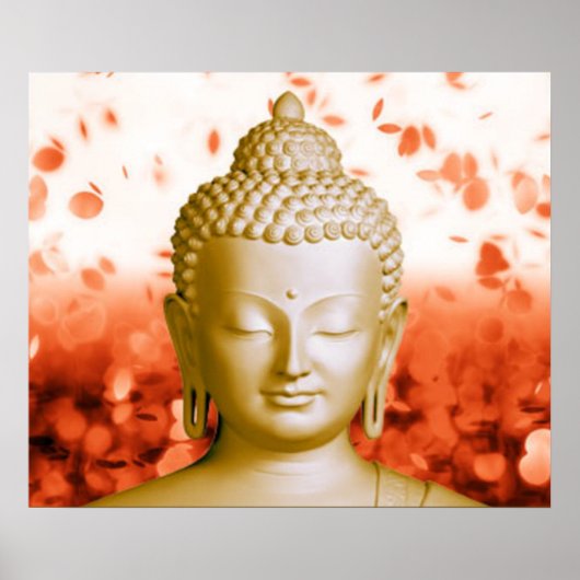 Serene Buddha Poster (Vorne)