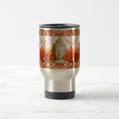 Serene Buddha-Reise-Tasse Reisebecher (Mittel)