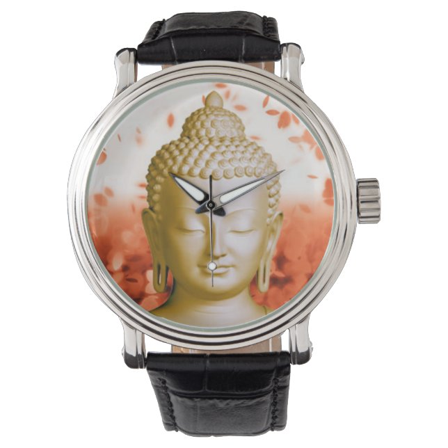 Serene Buddha watch Armbanduhr (Vorderseite)