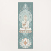 Serene Buddha Yoga Mat für Mindfulness Practice Yogamatte (Vorderseite)