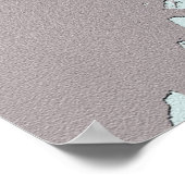 Serene Butterfly Poster (Ecke)