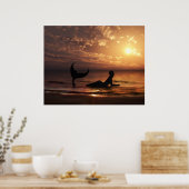 Serene Canvas Print Poster (Küche)