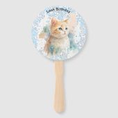 Serene Cat Fächer (Rückseite)