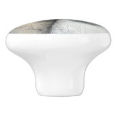 Serene Cat und Woman-Neutral Keramikknauf (Seitenansicht)