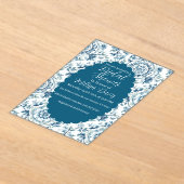 Serene Chinoiserie Bridal Shower Invitation Acryleinladungen (Ablage )