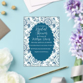 Serene Chinoiserie Bridal Shower Invitation Acryleinladungen (In Situ (Hochzeit))
