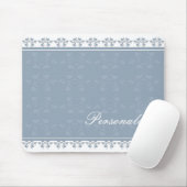 Serene Damask Border Mousepad (Mit Mouse)