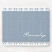Serene Damask Border Mousepad (Vorne)